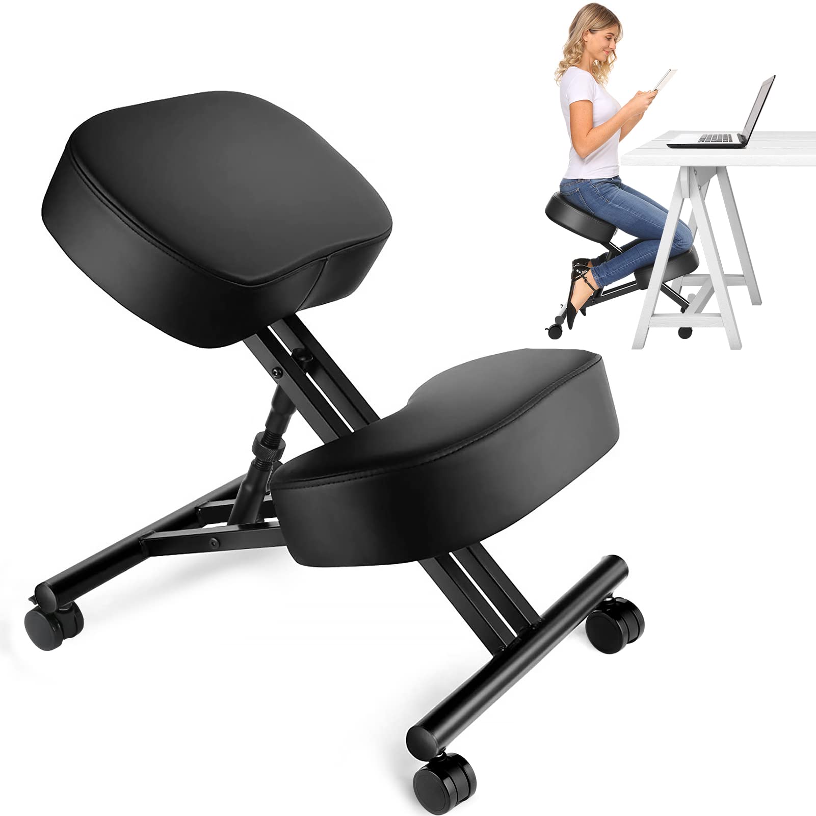 Office Chair - Kursi Berlutut Ergonomis untuk Kantor, Bangku