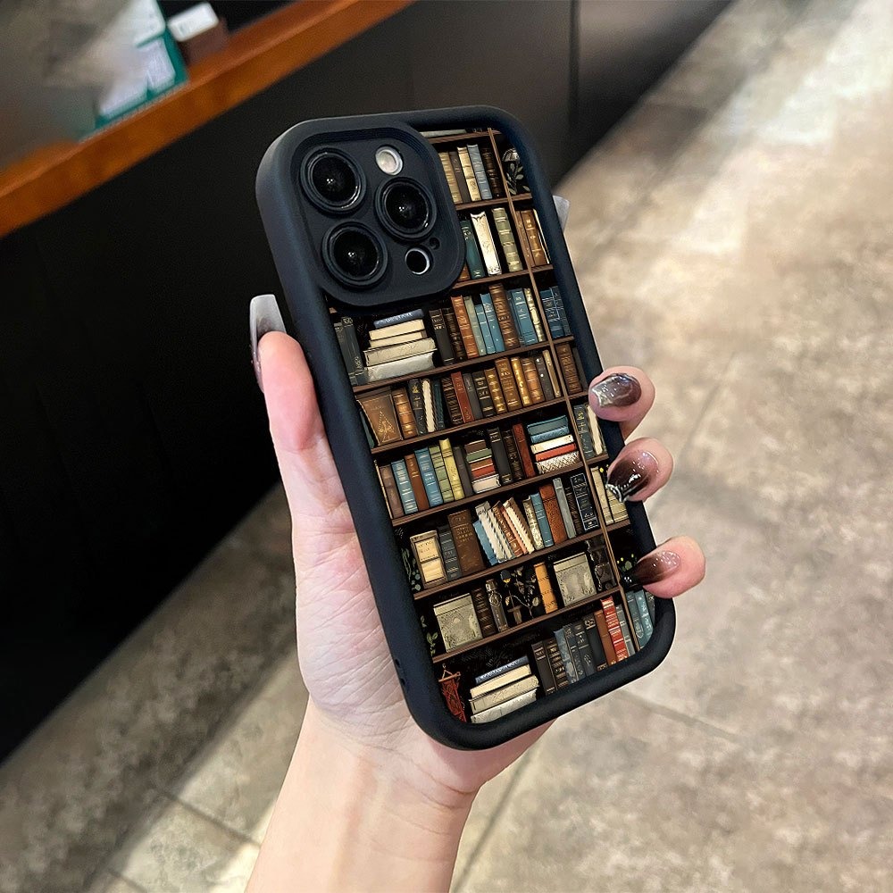 Casing Ponsel Motif Rak Buku K - Bookshelf ulasan dan harga