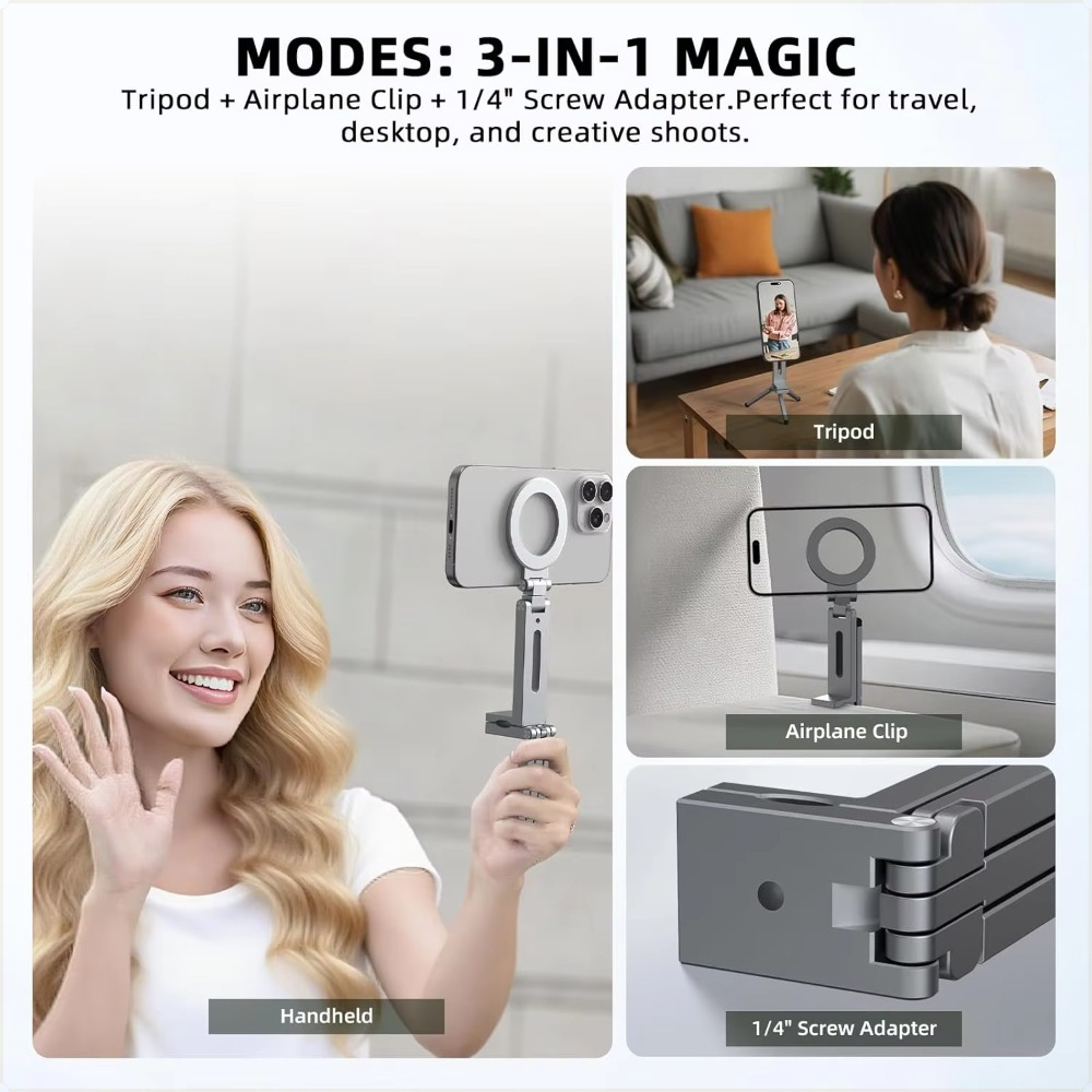 Tripod ponsel lipat magnetik,  - Standing Desk ulasan dan harga