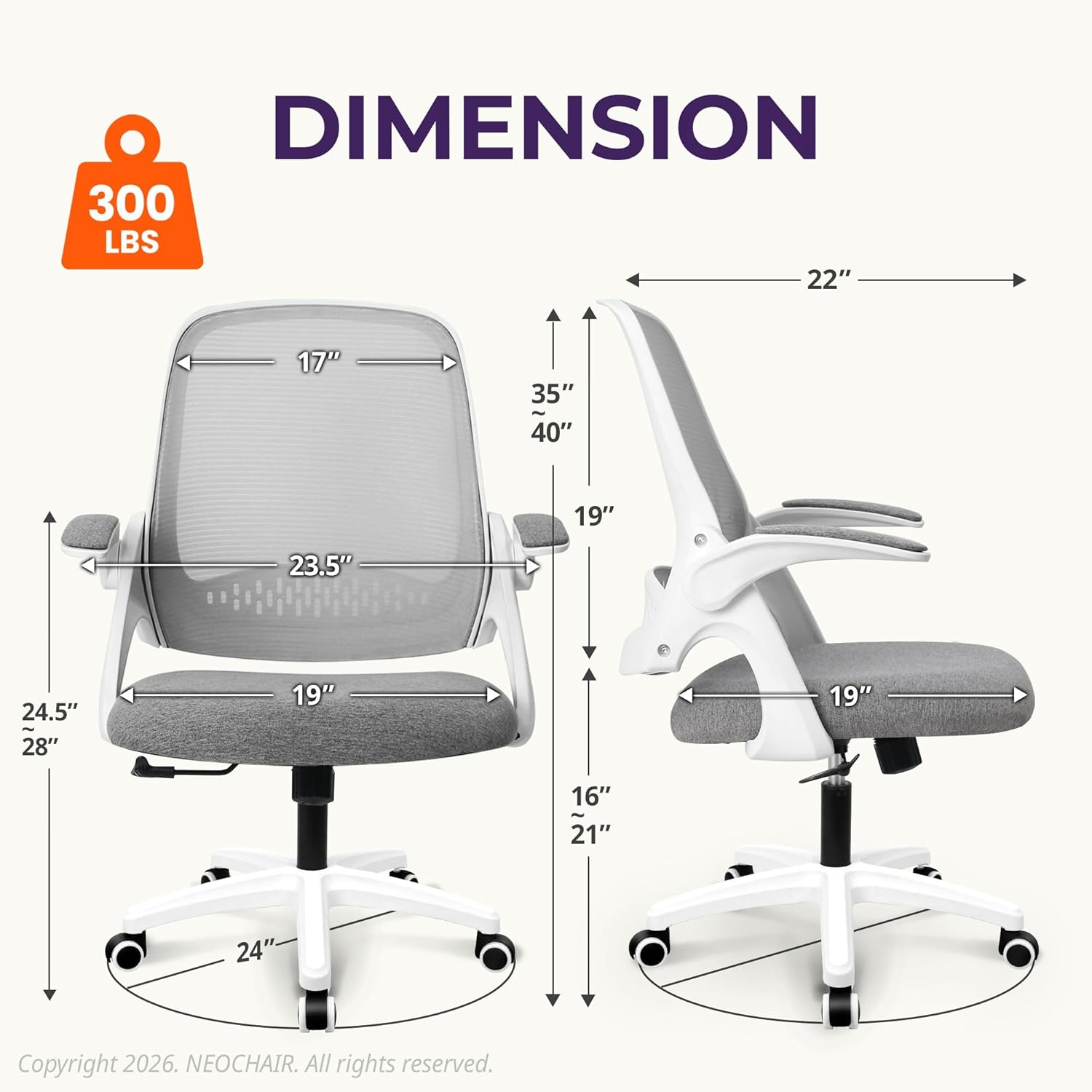 Kursi Kantor Ergonomis Berbaha - Office Chair ulasan dan harga