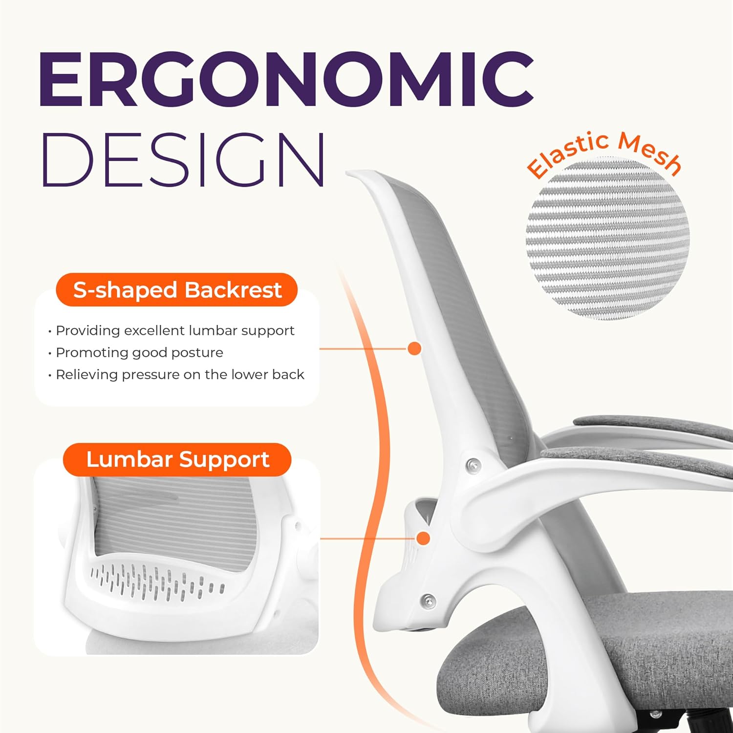 Kursi Kantor Ergonomis Berbaha - Office Chair ulasan dan harga