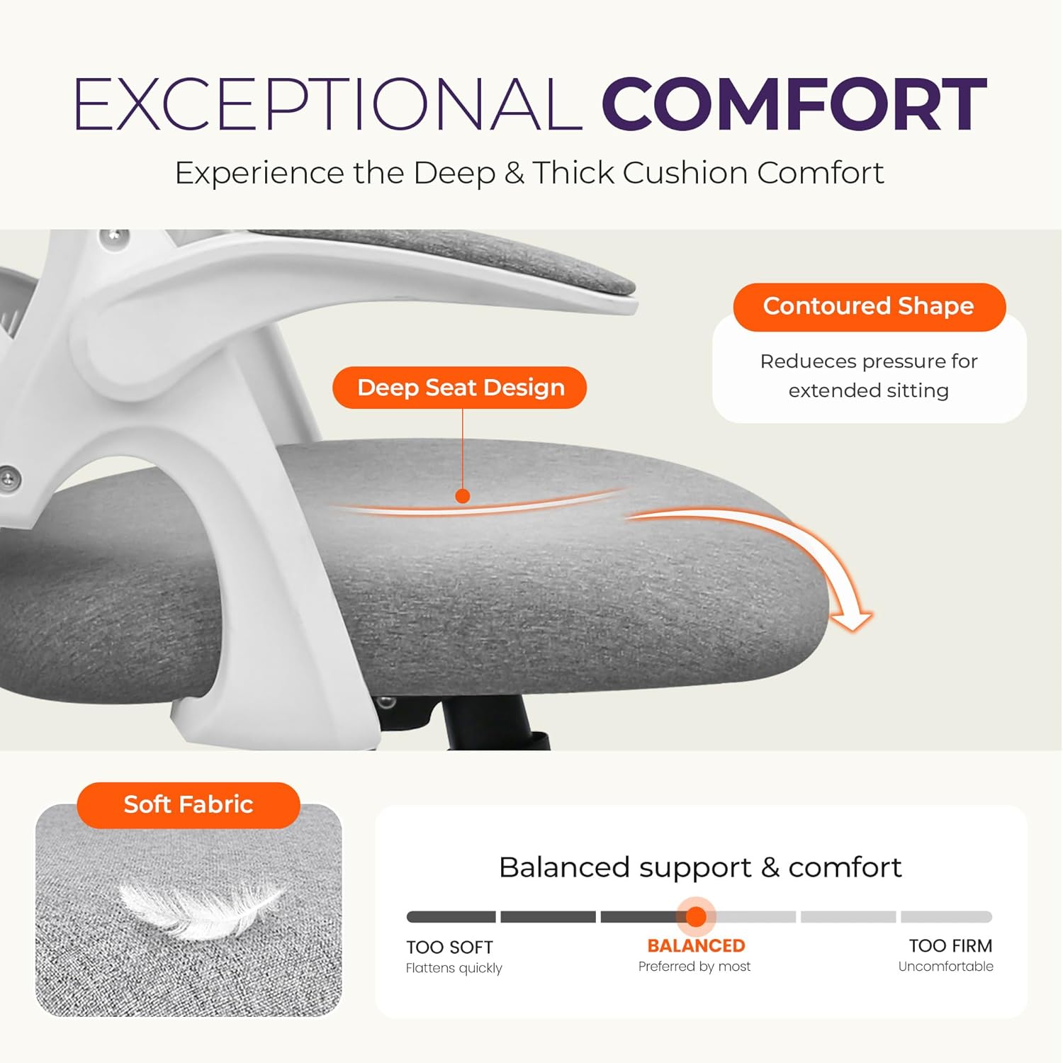 Kursi Kantor Ergonomis Berbaha - Office Chair ulasan dan harga