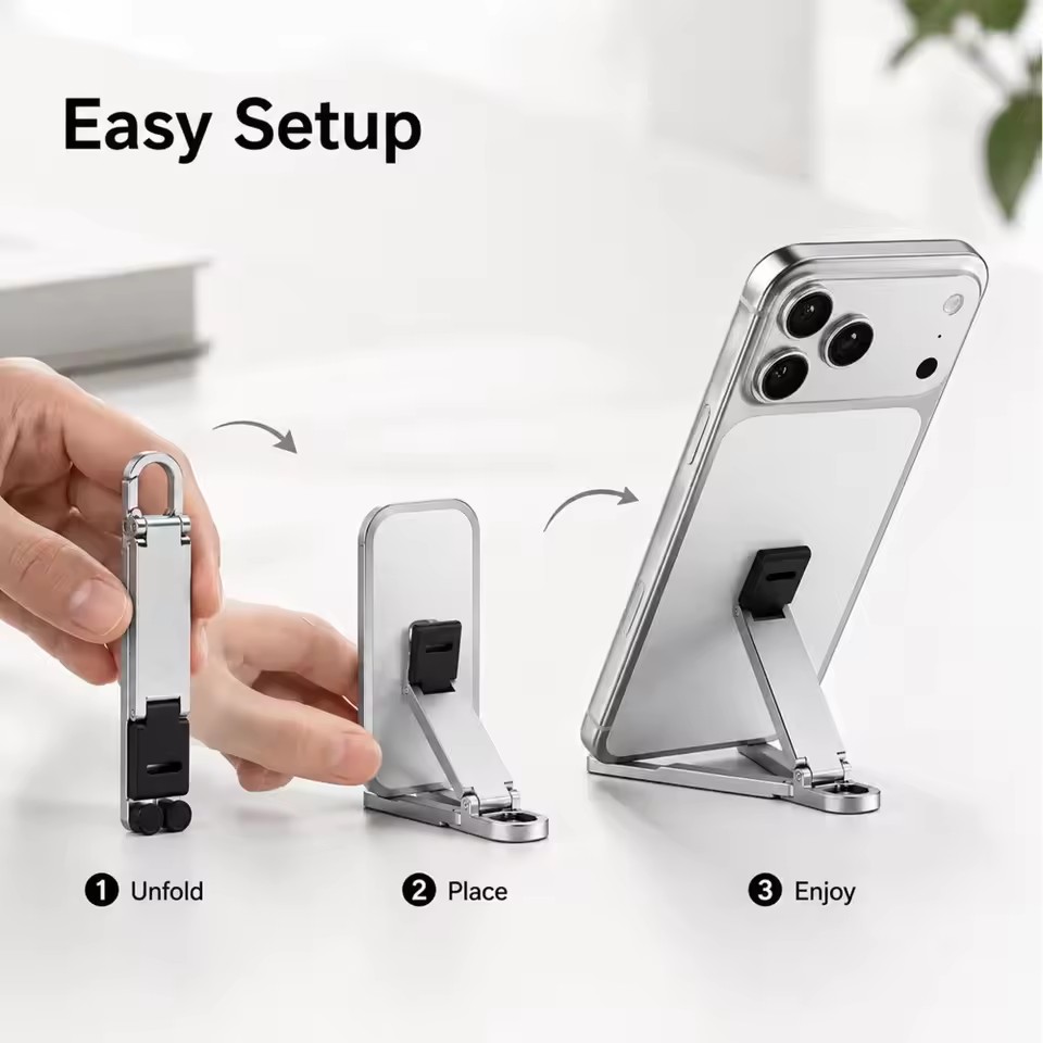 Penyangga Ponsel Lipat Mini de - Standing Desk ulasan dan harga