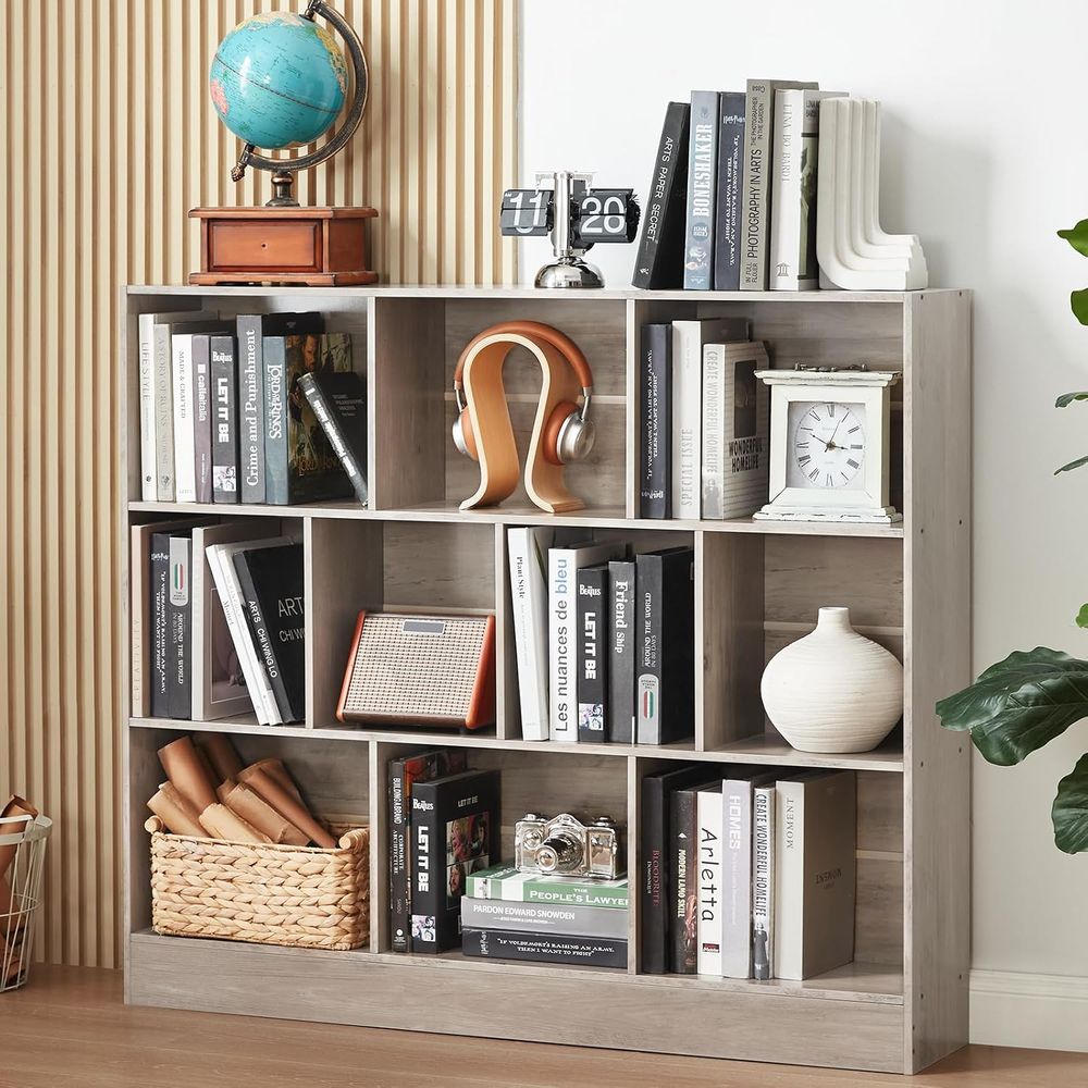 LEYAOYAO Rak Buku 10 Kubus den - Bookshelf ulasan dan harga