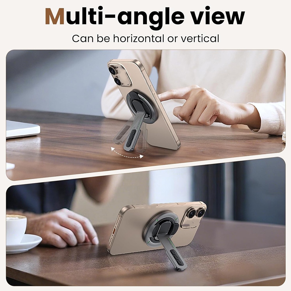 Penyangga Ponsel Magnetik Dua  - Standing Desk ulasan dan harga
