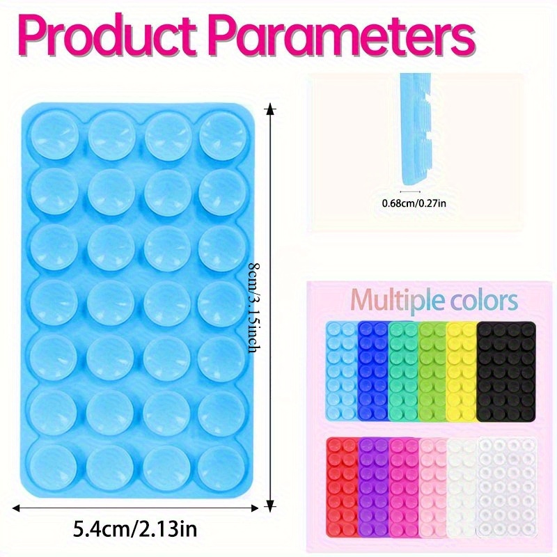 10Pcs Penyangga Ponsel Silikon - Standing Desk ulasan dan harga
