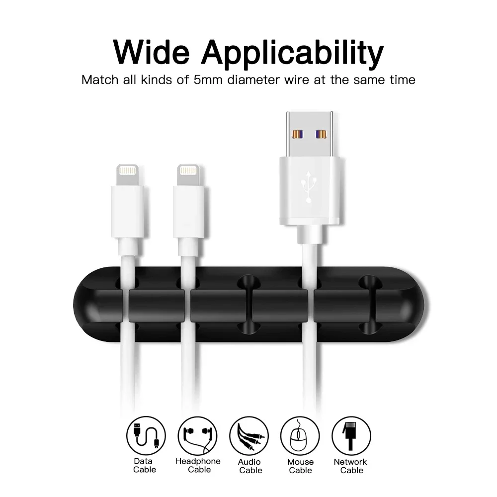 Organizer Kabel USB Silikon, P - Desk Organizer ulasan dan harga