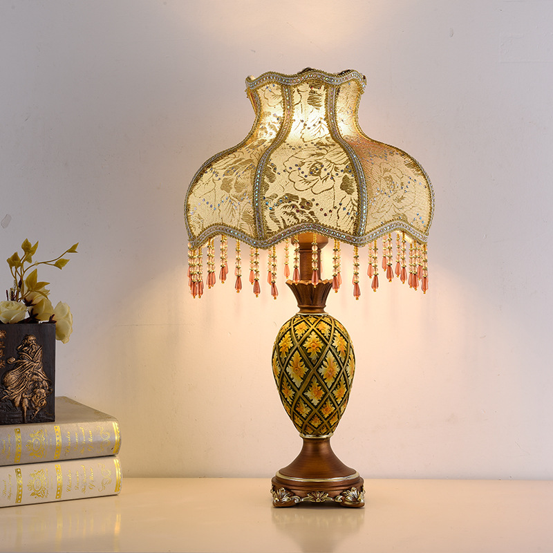 Lampu meja mewah Eropa, lampu  - Desk Lamp ulasan dan harga